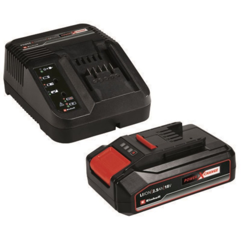 STARTER KIT 18V Bat 2 ,5 Ah + Carg Bivolt Einhell 4512099