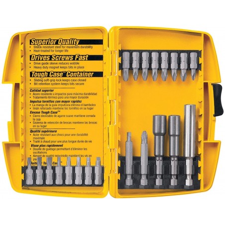 SET DE PUNTAS DEWALT 21 PIEZAS DW2161