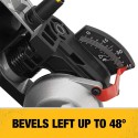 SIERRA ACOLILLADORA 12 + DISCO 12 ALUMINIO DEWALT DWS715-B3A