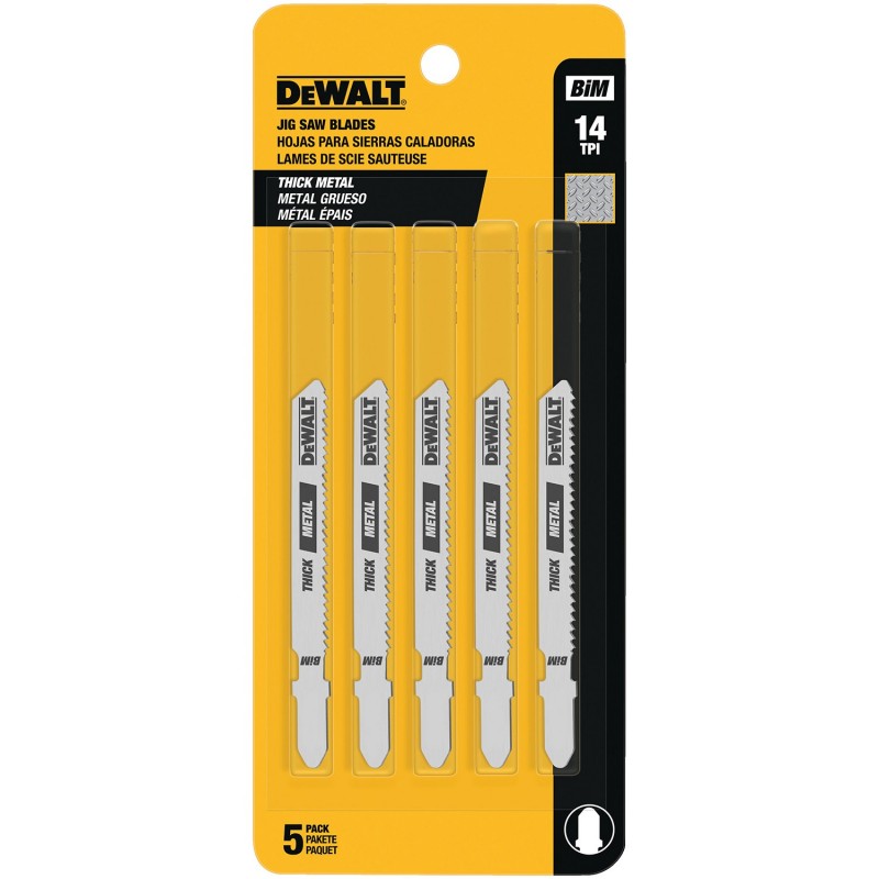 HOJA SIERRA P/CALAR 36TPI LAM METAL DELGADA DEWALT DW3778-5