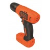TALADRO ROTACION 8V.ION LITO BLACK&DECKER LD008-B3