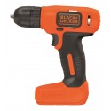 TALADRO ROTACION 8V.ION LITO BLACK&DECKER LD008-B3
