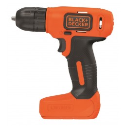 TALADRO ROTACION 8V.ION LITO BLACK&DECKER LD008-B3
