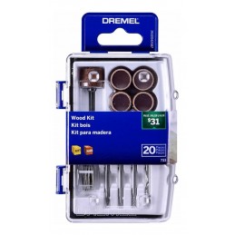 KIT ACCESORIOS P/MADERA DREMEL 26150733AB
