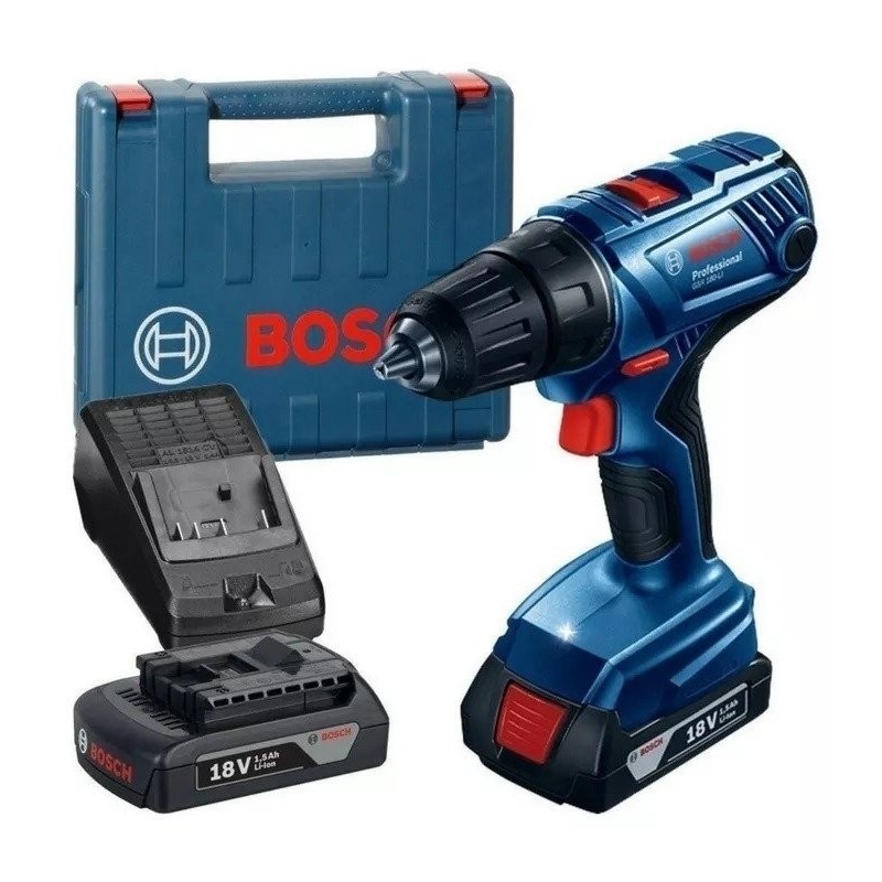 ATORNILLADOR INAL 1/2 BOSCH GSR 180 LI 18V 2BAT 1,5AH MALET