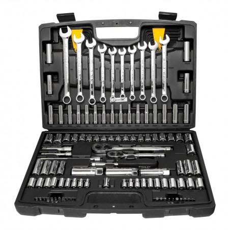 JGO.HT MCAS 123PC SET MCO RCHET Y DADOS STANLEY 94-374