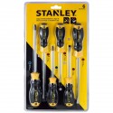 JGO. DESTORNILLADORES X 6 BASIC STANLEY 66672