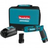 ATORNILLADOR DE IMPACTO MAKITA  7.2 V25 TD022DSE