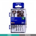 KIT ACCESORIOS P/MADERA DREMEL 26150733AB