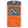 JUEGO DESTORNILLADORES JOYERO X 43PZS TRUPER JOY-43