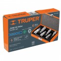 JGO. COPAS HEXAGONAL 1/2 PULG X 6 PZS TRUPER JPH-1/2X6M