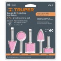 PUNTAS MONTADAS GRANO 60 1/4" USO GENERAL TRUPER JPM-5