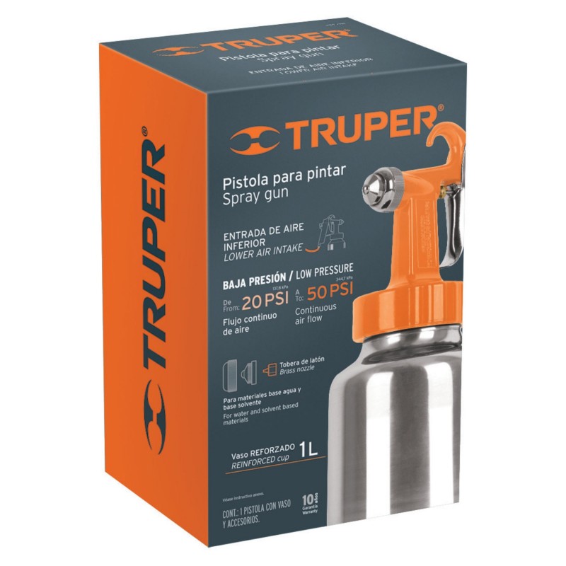 PISTOLA P/PINTAR BAJA PRESION TRUPER PIPI-26