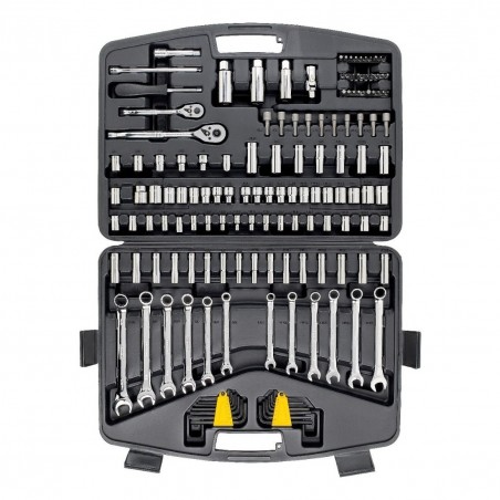 JGO. HERRAMIENTAS MECANICAS X 145 PZS.STANLEY 94-376