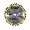 DISCO DE CORTE GENERAL 8 1/4" X 40 DEWALT DWA03110