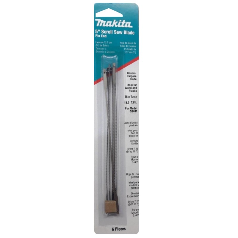 JGO 6PZAS CUCHILLAS MAKITA P/CALADORA SJ401 MAKITA 722101A