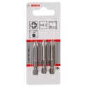 PUNTAS DE ATORNILLAR EXTRA HARD JGO X 3 BOSCH 2607001528