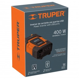 INVERSOR DE CORRIENTE 400W TRUPER 10449 INCO-400