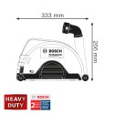 Sistema Aspiración Polvo BOSCH GDE 230 FC-S pulidoras 9 pulg