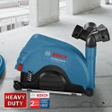 Sistema Aspiración Polvo BOSCH GDE 230 FC-S pulidoras 9 pulg