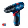 TALADRO PERCUTOR INALAMBR 3/8 12V 2BAT 2AH BOSCH GSB 120-LI