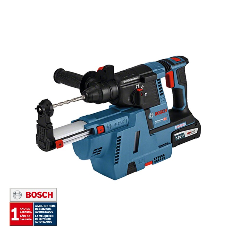 Sistema Aspiración Polvo GDE 18V-16 perforaciones GBH 18V-26