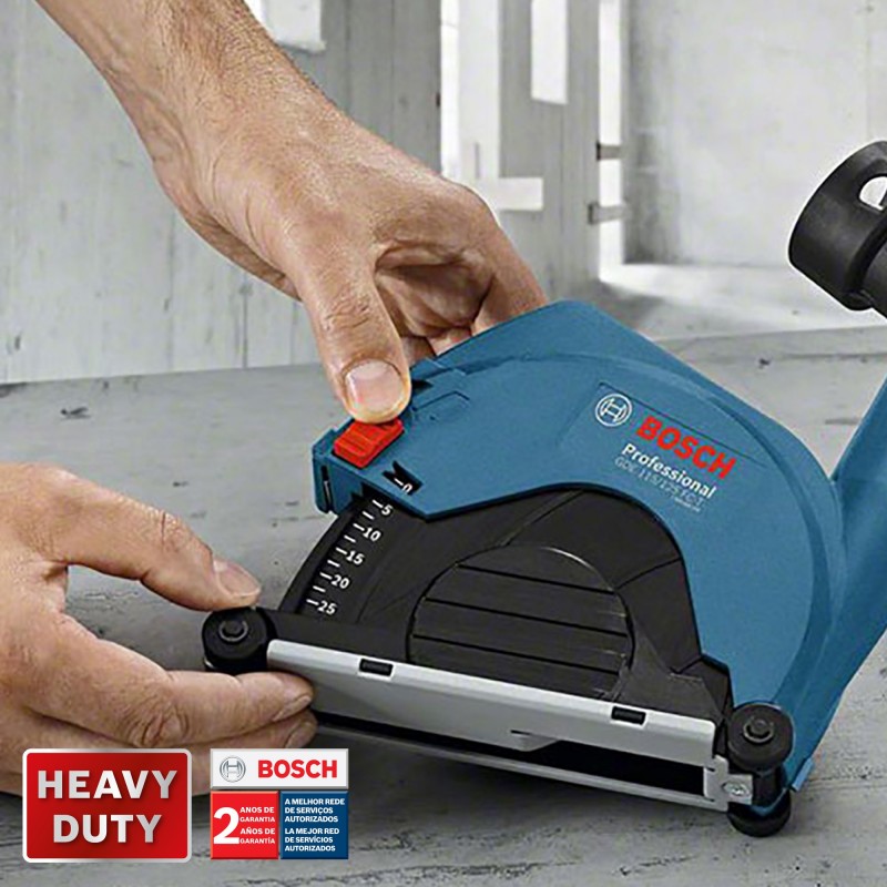 Sistema Aspiración Polvo GDE 115/125 FC BOSCH minipulidoras