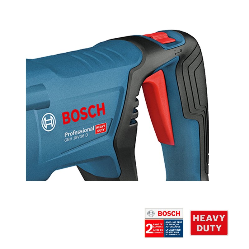 ROTOMARTILLO INALAMBRICO BOSCH GBH 18V-26D 2.5J NO BAT/CARG