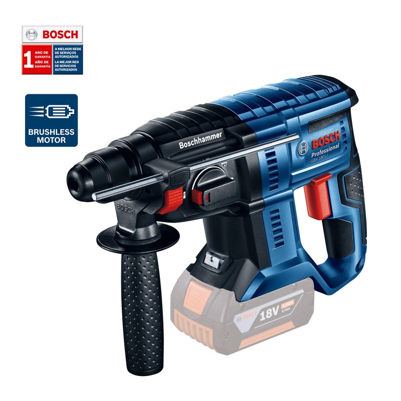 RotoMartillo inal Bosch GBH 180-LI SOLO 18V 2J sin bat/carg