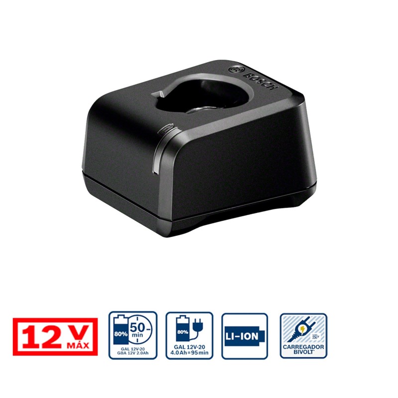Cargador GAL 12V-20 127V 2ah 12V Bosch