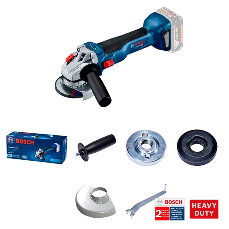 PULIDORA INALAMBRICA 5 PUL BOSCH GWS 18V-10 NO BAT/CARGADOR