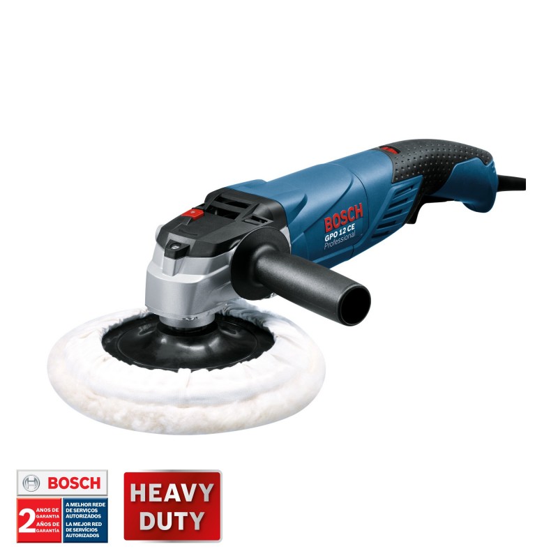 POLICHADORA 7PULG 1250 W - 3000 RPM BOSCH GPO 12CE