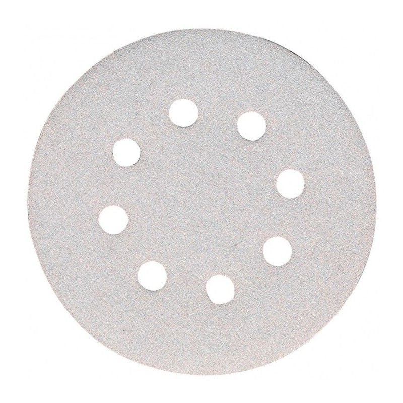 LIJA REDONDA 5 PULG VEL. PERF 10 PZS P/MADERA MAKITA P33358
