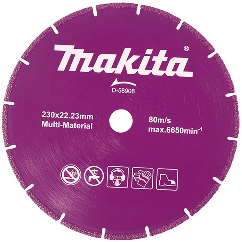 DISCO DIAMANTADO MULTIPROPOSITO 9PULG SEGMENTADO D-58908