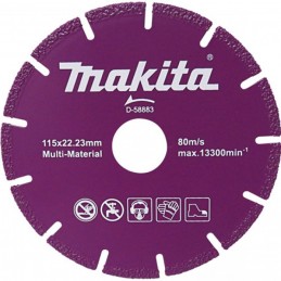 DISCO DIAMANTADO MULTIPRO SEGMENTADO MAKITA D-58883