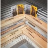 JUEGO DE 21 BROCAS OXIDO NEGRO Y ORO DEWALT DWA1181