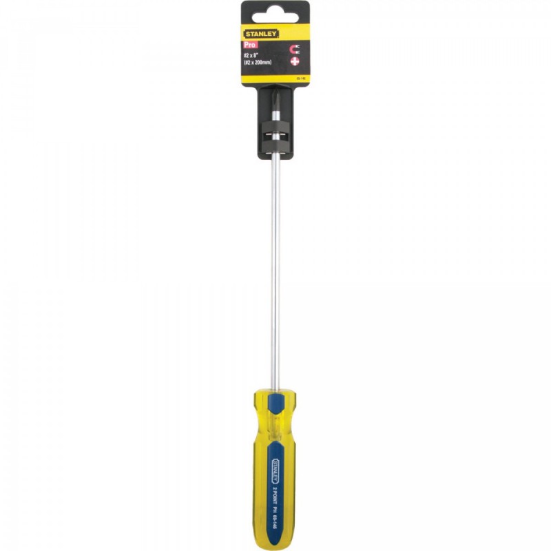 DESTORNILLADOR PRO PHILLIPS No. 2 X 8" STANLEY 69146