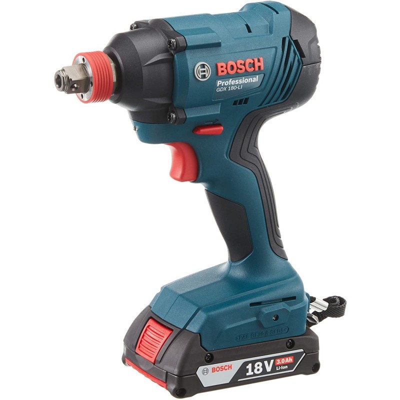 LLAVE IMPACTO INAL 1/4 1/2 BOSCH GDX 180-LI 18V 2BAT 1,5AH