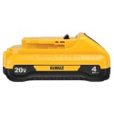 BATERIA ION DE LITIO COMPACTA, 20 V, 4Ah DEWALT DCB240