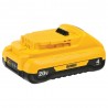 BATERIA ION DE LITIO COMPACTA, 20 V, 4Ah DEWALT DCB240