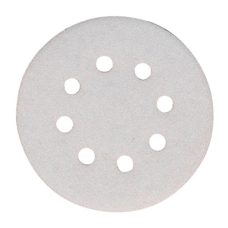 LIJA REDONDA 5 PULG VEL. PERF 10 PZS. PARA MADERA  P33342