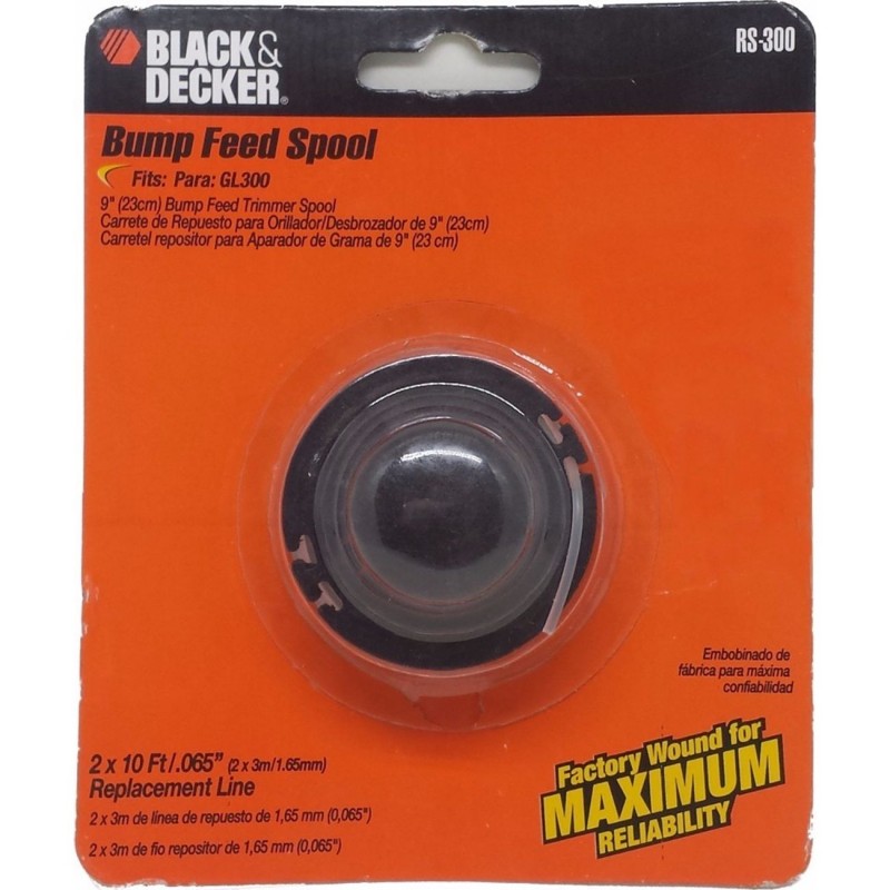 CARRETE PARA GUADAÑA ELECTRICA BLACK+DECKER RS-300