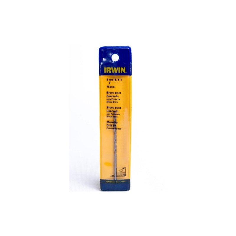 BROCA PARA MURO 1/8 FUNDA IRWIN IW879