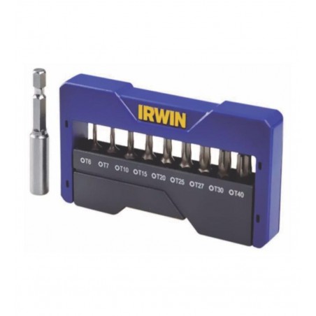 JUEGO DE PUNTAS TORX T6 - T40 10 PZS IRWIN 1865321