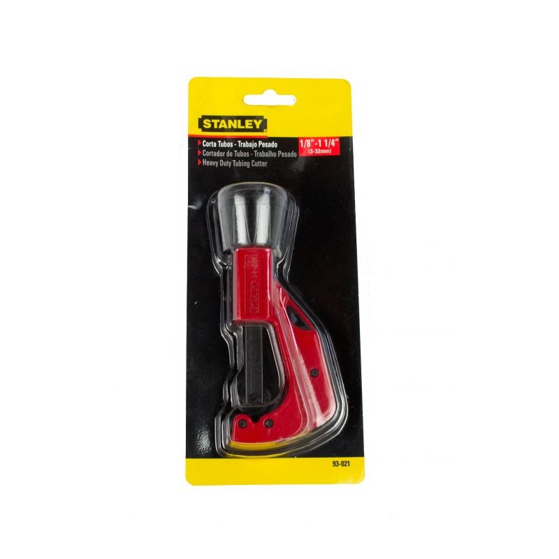 CORTATUBOS 1/8 – 1-1/4" (3 – 32MM) STANLEY 93-021