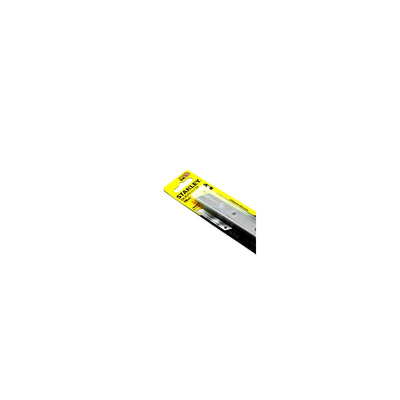 HOJA REPUESTO SNAP-OFF BISTURI 10 PZ STANLEY STHT11147-840Q