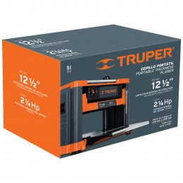 CEPILLO PORTATIL DE 12-1/2" 2-1/4 HP TRUPER CEP-12