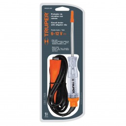 PROBADOR DE CORRIENTE TESTER 20CM C/CAIMAN TRUPER PROCO-2OX