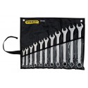 LLAVES MIXTAS STANLEY JGO 11 PIEZAS DE 3/8 A 1 86084