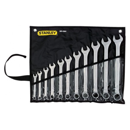 LLAVES MIXTAS STANLEY JGO 11 PIEZAS DE 3/8 A 1 86084